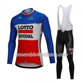 Tenue Maillot M/L + Collant à Bretelles 2018 Lotto Soudal N003